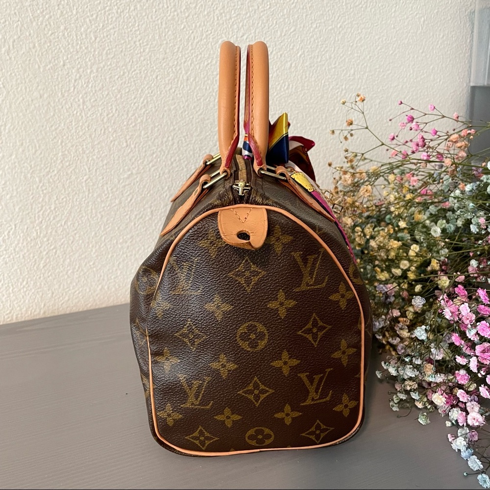 πAUTHENTIC Louis Vuitton Speedy 25 π - Picture 5 of 12